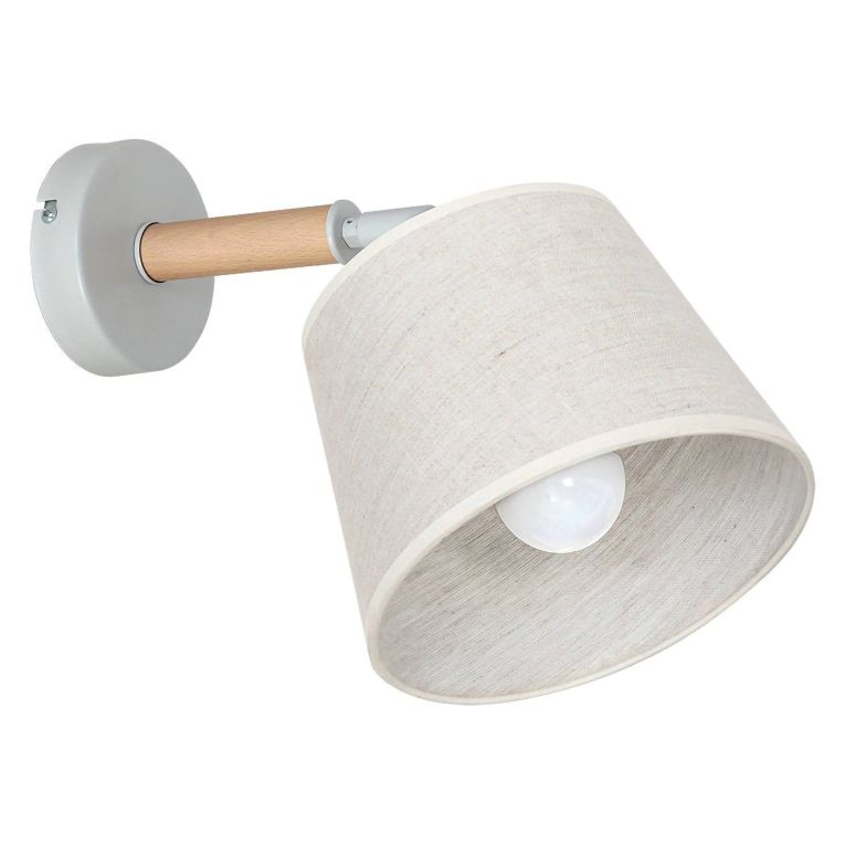 Lampada da Parete Bianco Materiale Aplique in Metallo, - Vigone