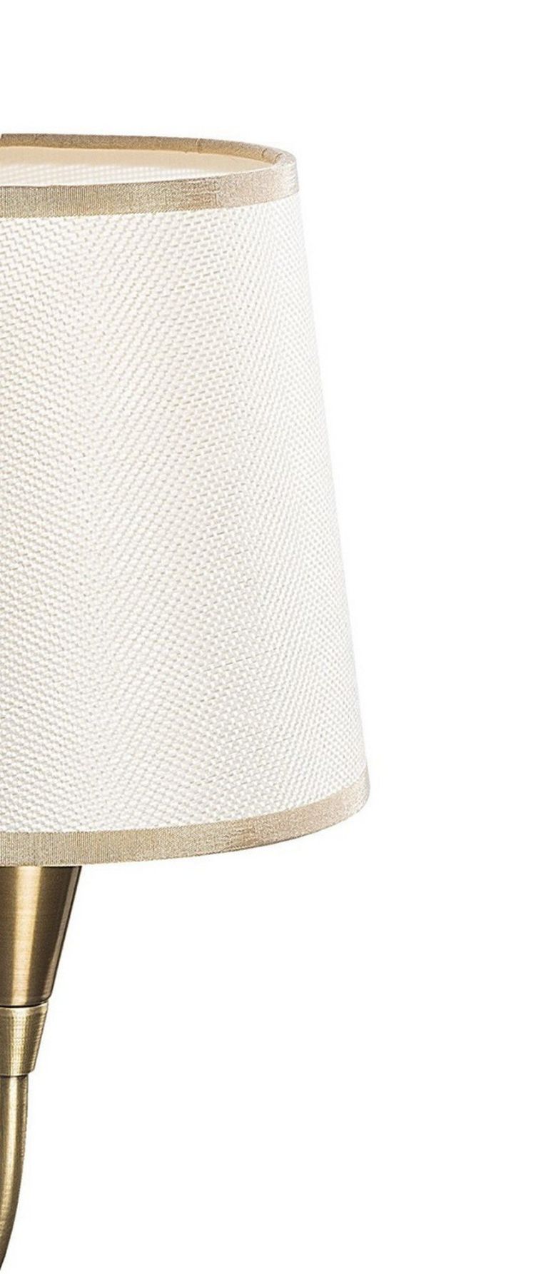 Lampada da Parete Bianco oro Attacco e 27 max 40 w Indoor, Colore Struttura oro - Lucoli