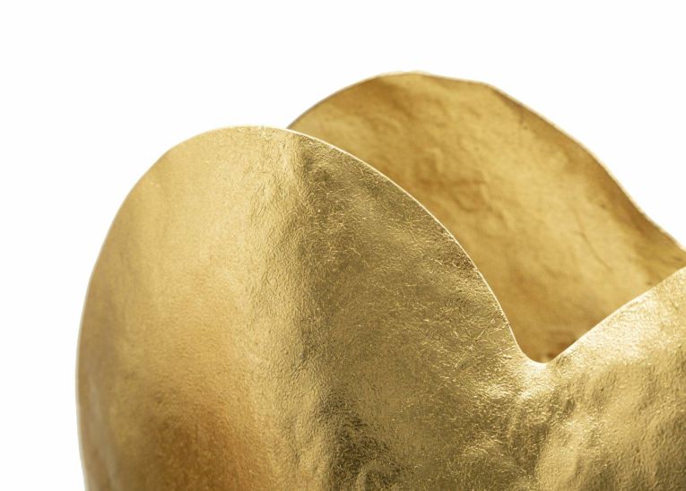 Lampada da parete Caulonia, 26x15 h24 cm, Oro