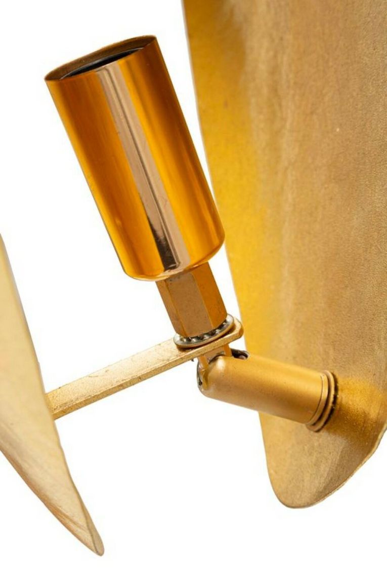 Lampada da parete Caulonia, 26x15 h24 cm, Oro