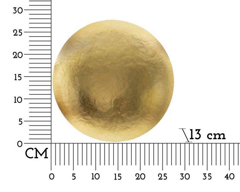 Lampada da parete Cautano, 26x26 h13 cm, Oro