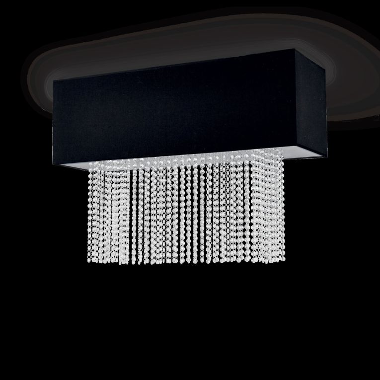 Lampada da Soffitto Nero, - Mossa