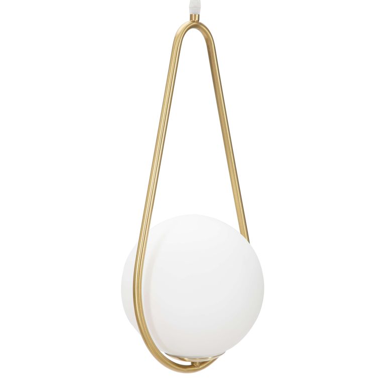 Lampada da Soffitto oro Bianco Necessarie 2 Lampadine Colore Struttura Bianco, Classe Energetica a+ - d - Goma