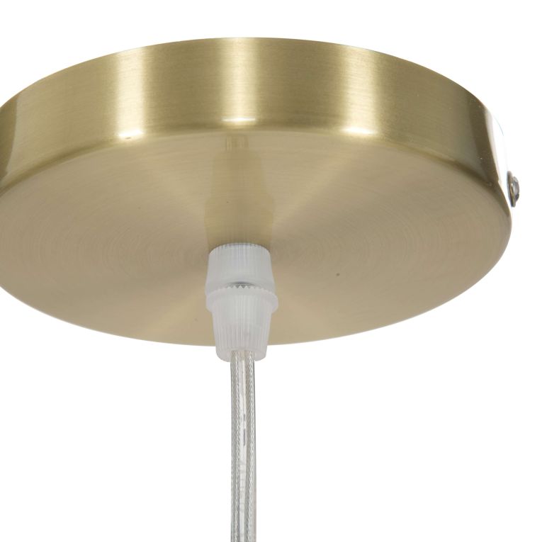 Lampada da Soffitto oro Bianco Necessarie 2 Lampadine Colore Struttura Bianco, Classe Energetica a+ - d - Goma