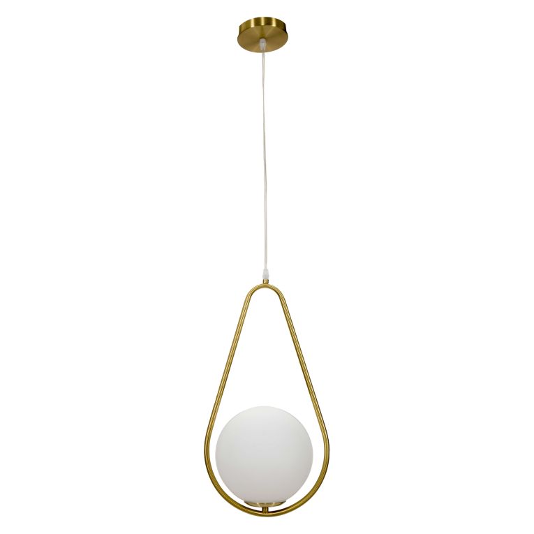 Lampada da Soffitto oro Bianco Necessarie 2 Lampadine Colore Struttura Bianco, Classe Energetica a+ - d - Goma