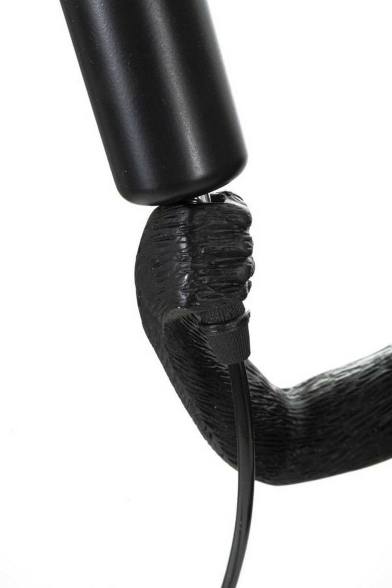 Lampada da tavolo Piet, 26x34 h55 cm, Nero