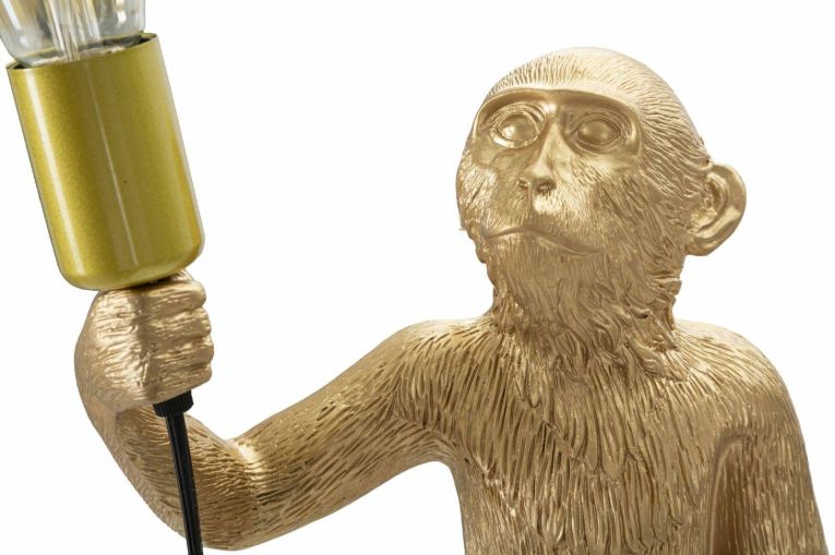 Lampada da tavolo Piet, 26x34 h55 cm, Oro