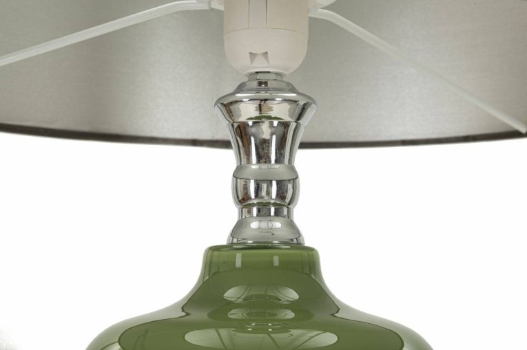 Lampada da terra Stiviere, 40x40 h160 cm, Verde e Grigio