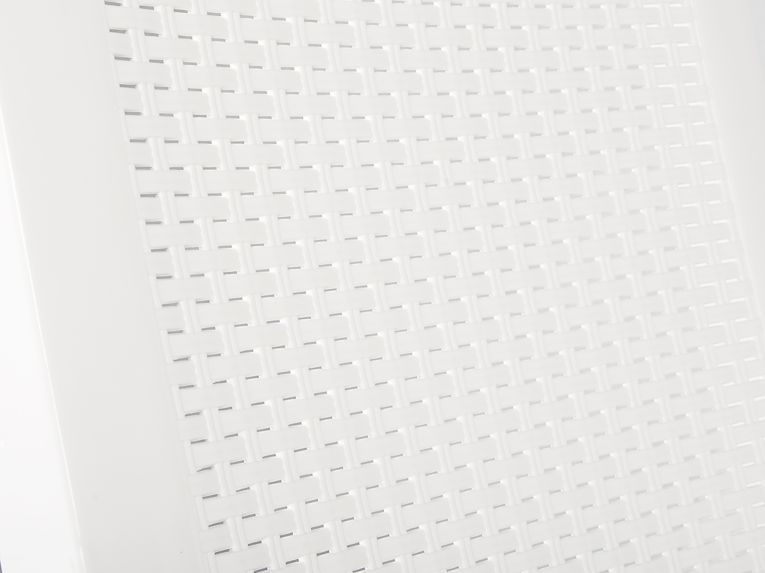 Lettino prendisole Abbie, 190x46h70 cm, Bianco