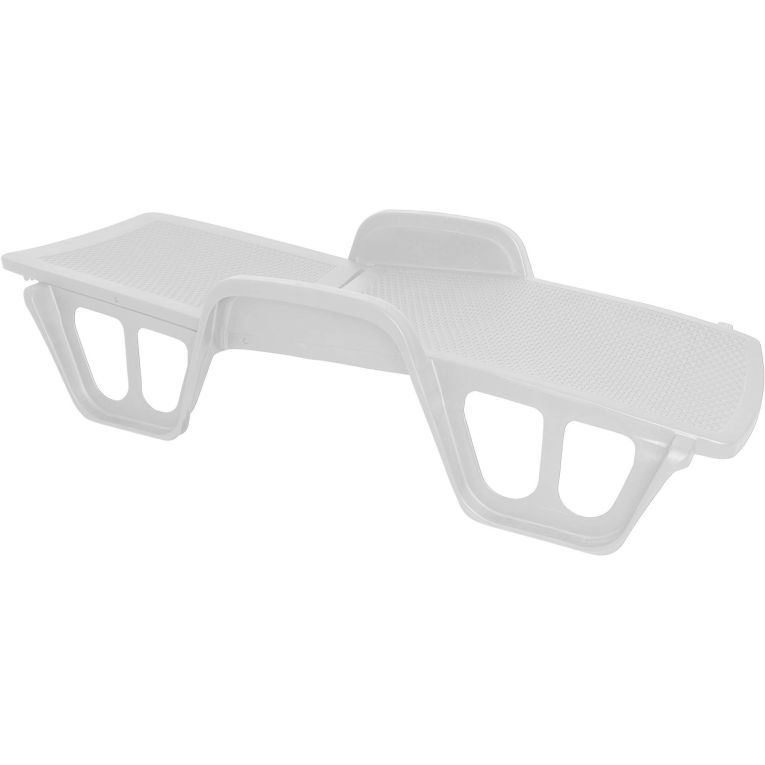 Lettino prendisole Alagaesia, 192x71h100 cm, Bianco