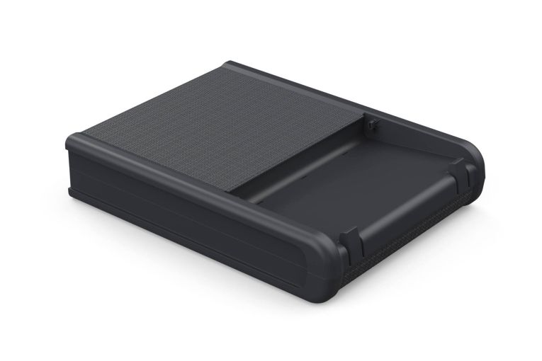 Lettino Prendisole Nero Antracite Finitura Quadrettata Peso Supportato 110 kg 58x188x29h cm, Schienale Regolabile - Shawinigan