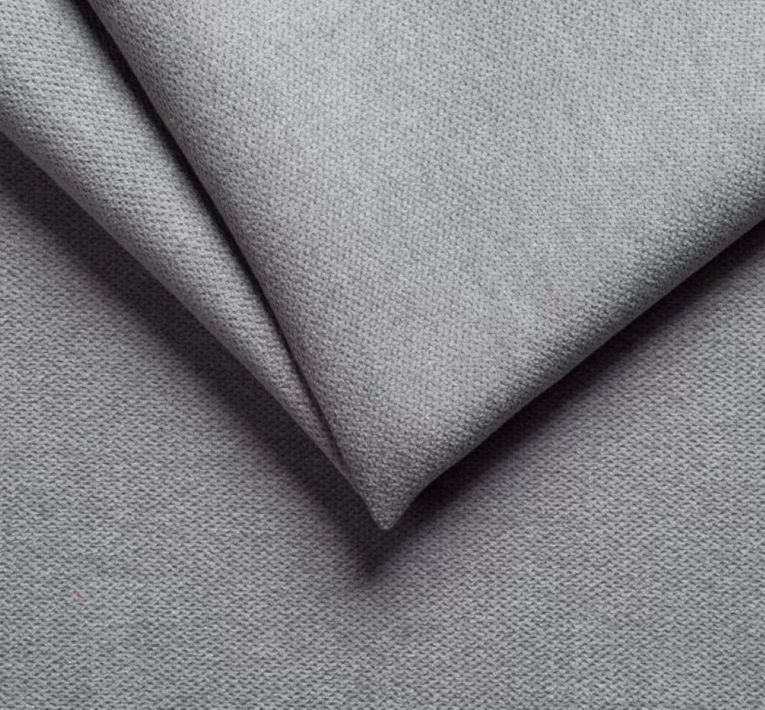 Letto Alla Francese Grigio Materasso Incluso Sfoderabile, Contenitore Made in Italy - Broni