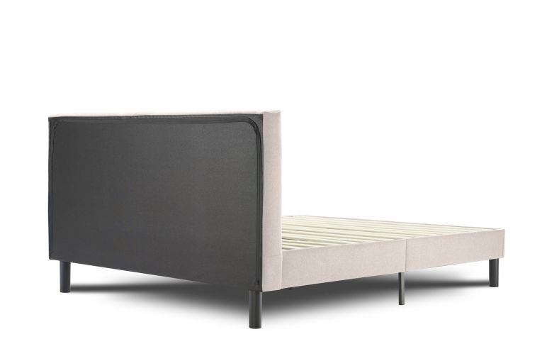 Letto alla francese in legno beige 149x204cm - Ikelos