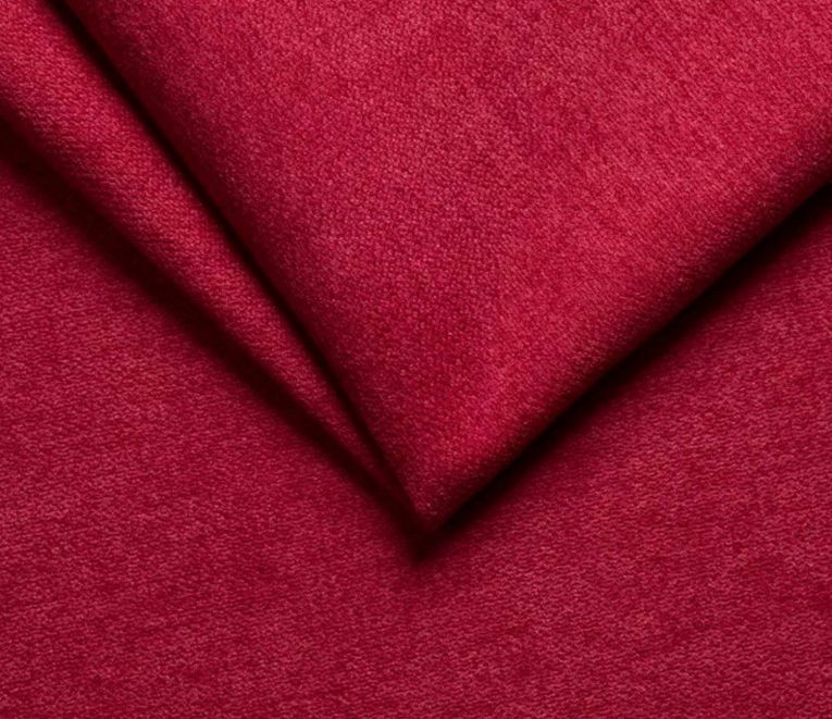 Letto Alla Francese Rosso Sfoderabile Contenitore, Dimensione Materasso 120x200 cm Made in Italy - Brosso