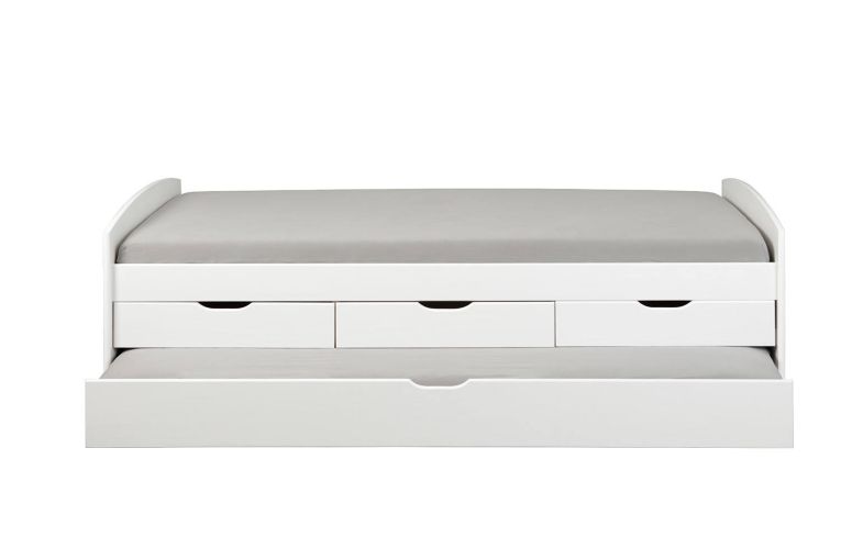 Letto contenitore per bambini 205x98cm bianco - Bayreuth