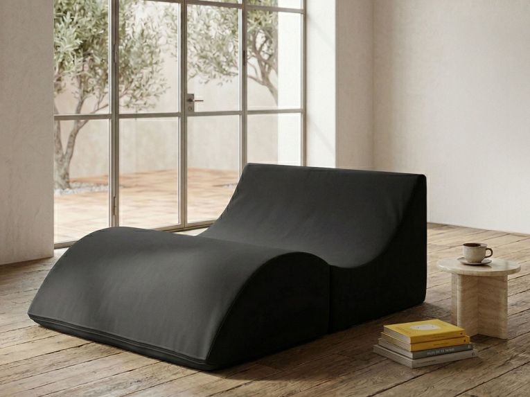 Letto doppia piazza pieghevole 50x100cm nero - Amorina