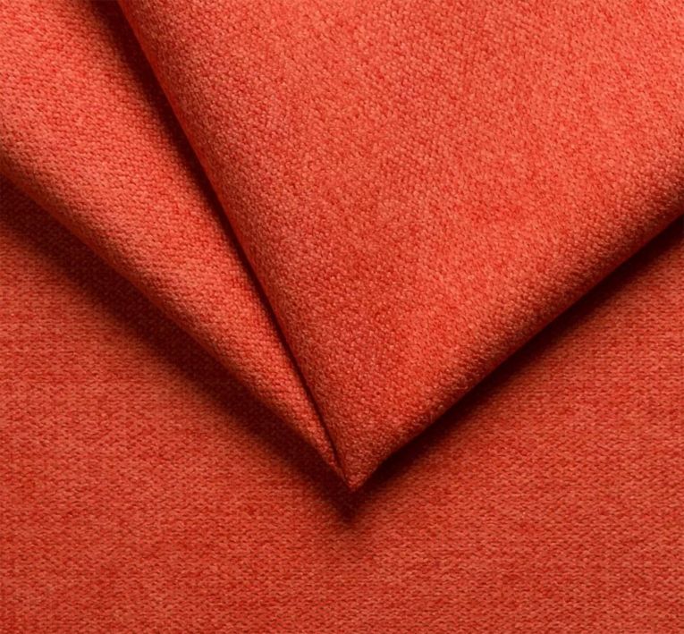 Letto Matrimoniale Arancione Sfoderabile Contenitore, Dimensione Materasso 160x190 cm Made in Italy - Arex