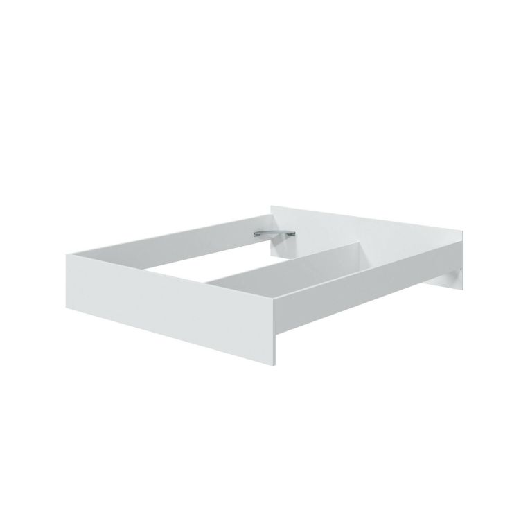 Letto matrimoniale bianco 196x166cm - Adia
