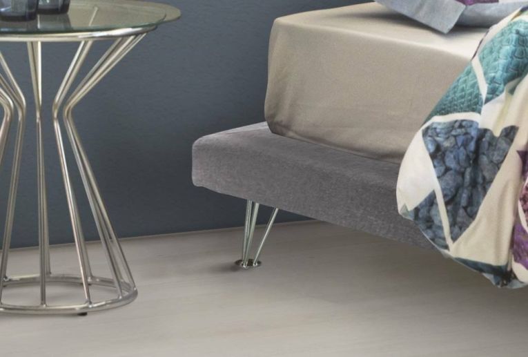 Letto matrimoniale grigio 170x205cm imbottito - Arbatrax
