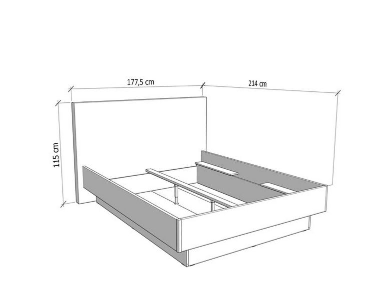 Letto Matrimoniale Grigio Tortora Testiera Imbottita Effetto Velluto Dimensione Materasso 160x200 cm, Peso Supportato 200 kg - Caprezzo