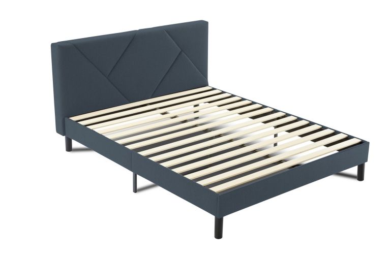 Letto matrimoniale Hypnos, 160x200 cm, Blu
