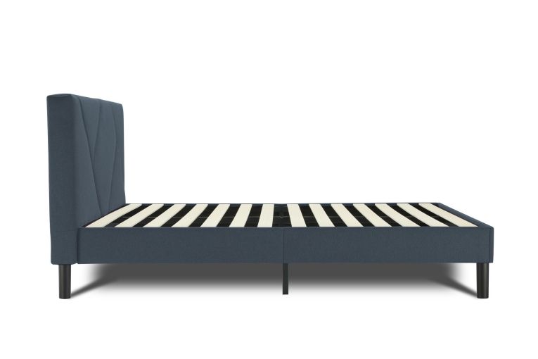Letto matrimoniale Hypnos, 160x200 cm, Blu
