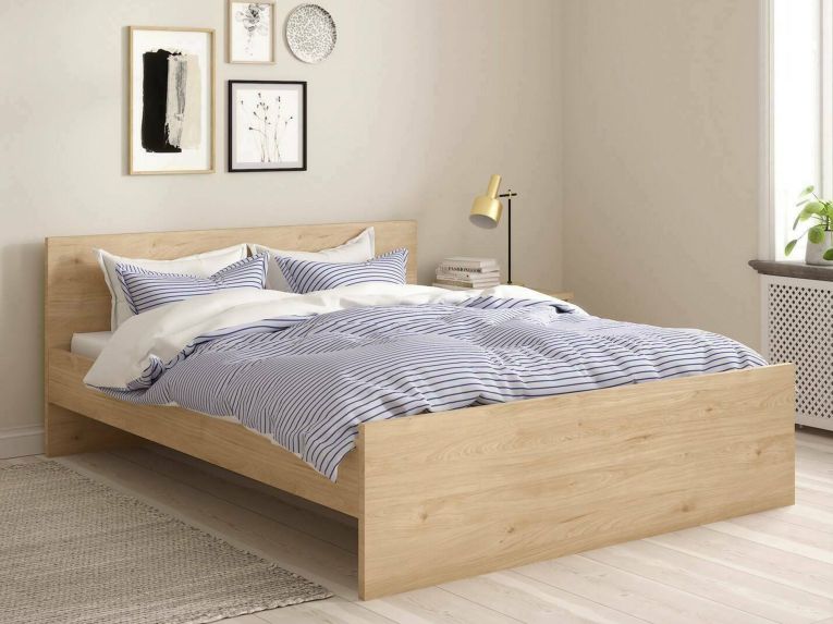 Letto matrimoniale rovere 166x206cm - Kaitak