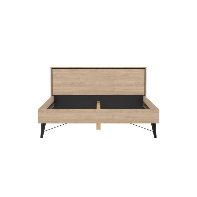 Letto matrimoniale rovere 172x206cm accogliente - Lala