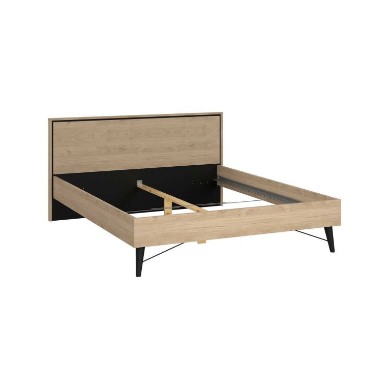 Letto matrimoniale rovere 192x206cm - Ghebbo