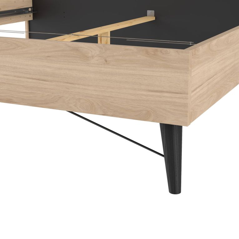 Letto matrimoniale rovere 192x206cm - Ghebbo