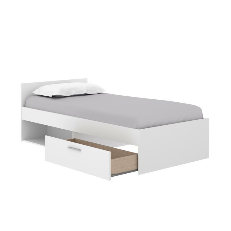 Letto per bambini 196x97cm bianco - Aromatic