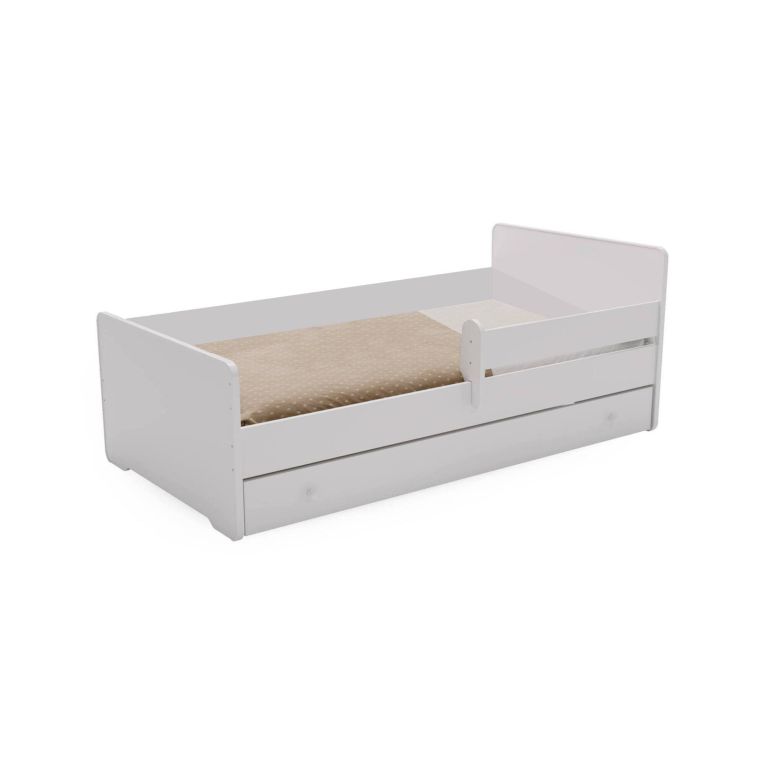 Letto per bambini Marcel, 85x164 h63 cm, Bianco