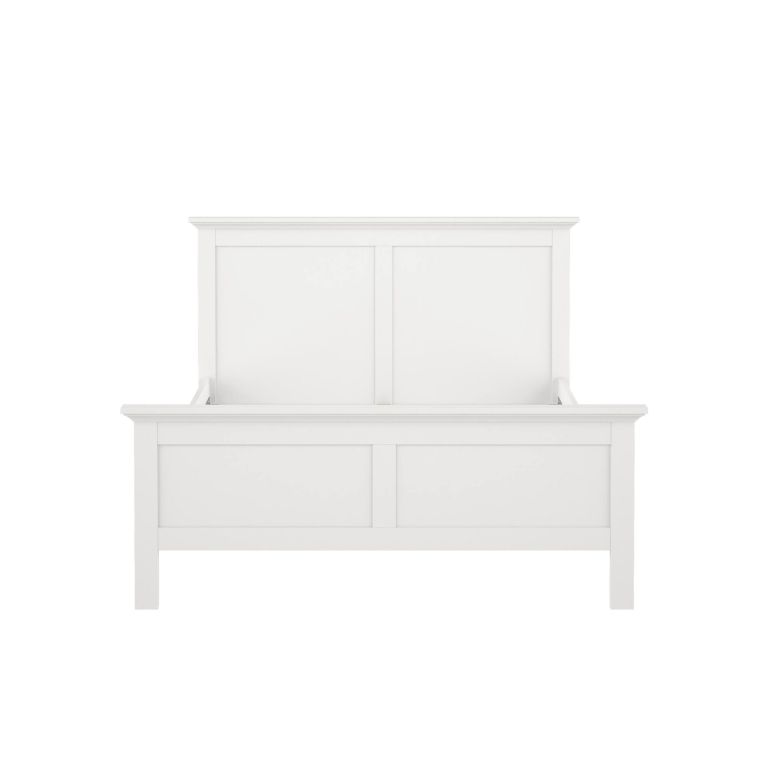 Letto piazza e mezza Armungia, 172x213 h110 cm, Bianco