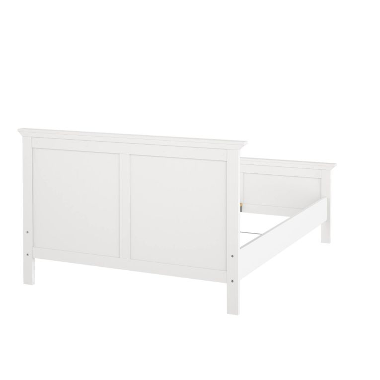 Letto piazza e mezza Armungia, 172x213 h110 cm, Bianco