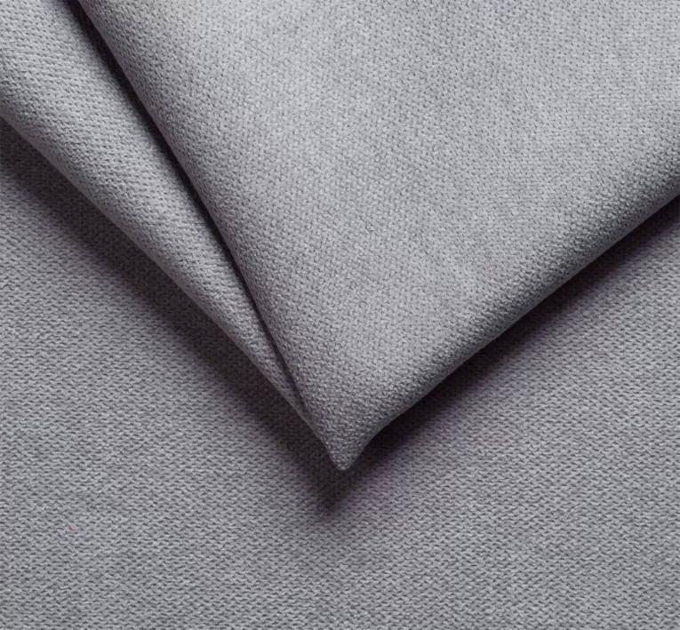 Letto piazza e mezza Brinzio, Con materasso Cm 120x200 incluso, Grigio