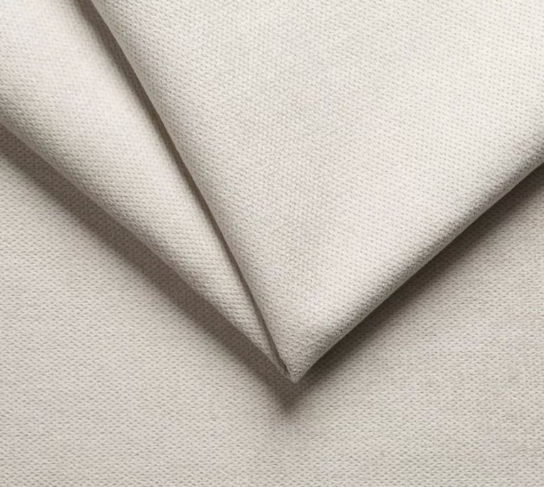 Letto piazza e mezza Briosco, Con materasso Cm 120x190 incluso, Beige