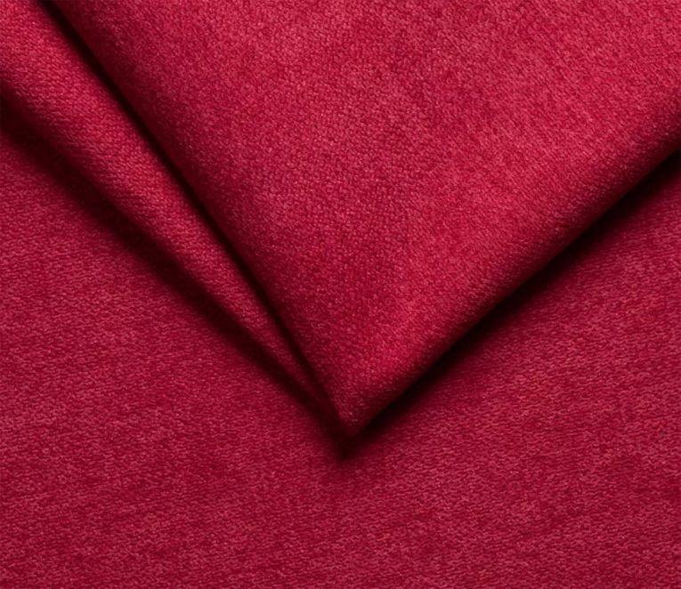 Letto piazza e mezza Brivio, Adatto a materasso Cm 120x190, Rosso