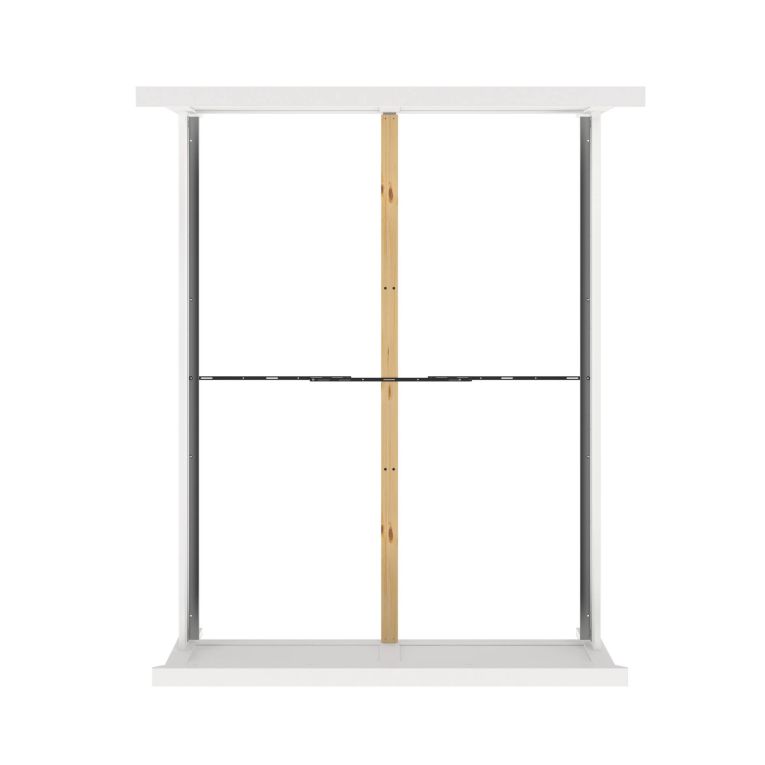 Letto piazza e mezza Christelle, Sommier per camera da letto, Giroletto per stanza, Struttura porta materasso, 172x213 h110 cm, Bianco