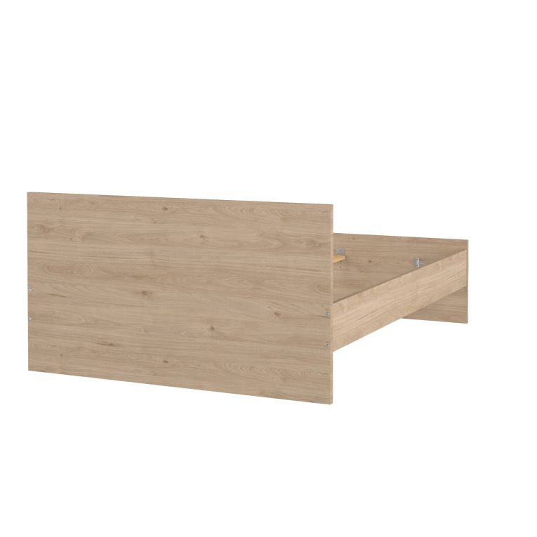 Letto piazza e mezza Gustava, 197x146 h80 cm, Rovere
