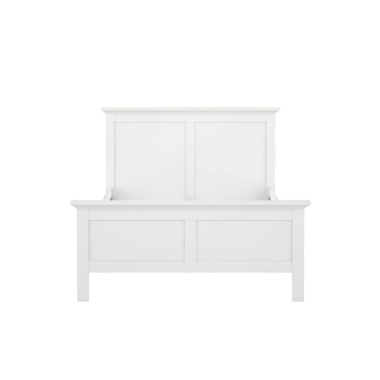 Letto piazza e mezza Phanfone, 158x201 h110 cm, Bianco