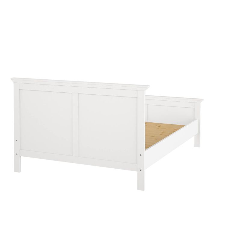 Letto piazza e mezza Saudel, 172x213 h110 cm, Bianco