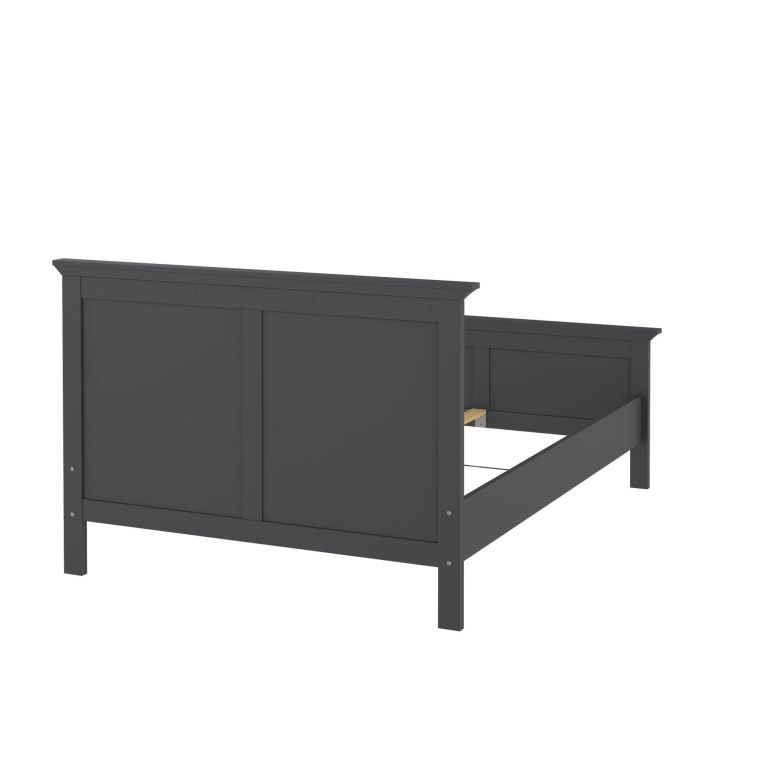Letto piazza e mezza Umbert, 211x158 h110 cm, Grigio