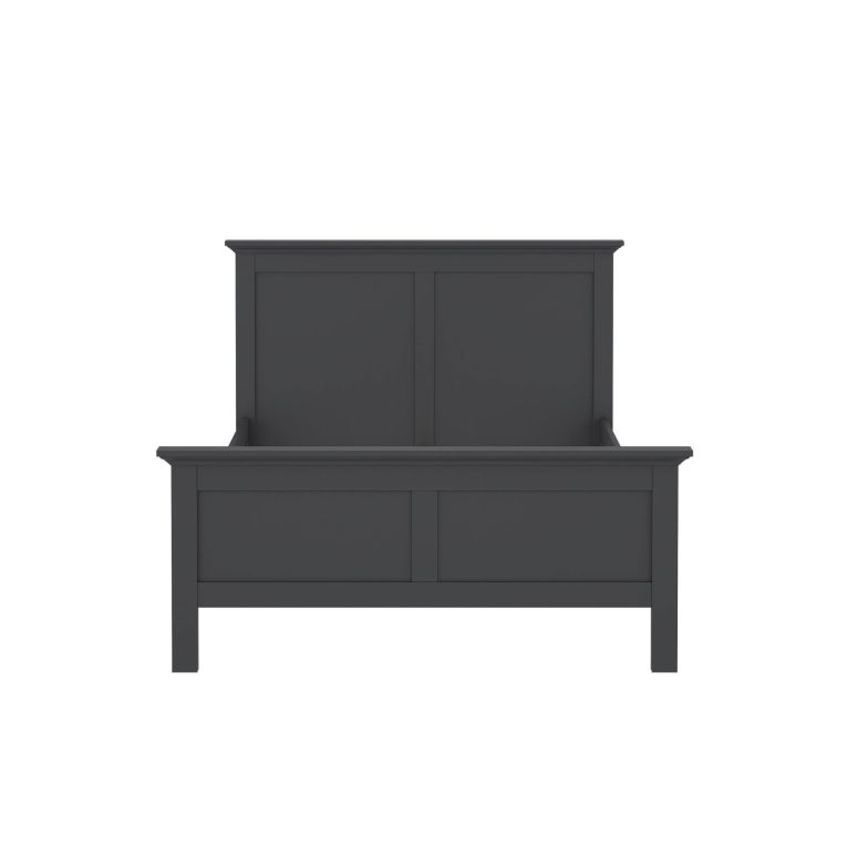 Letto piazza e mezza Umbert, 211x158 h110 cm, Grigio
