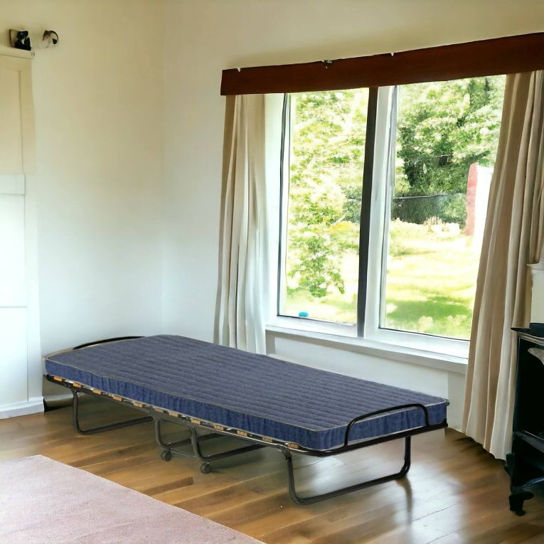Letto singolo pieghevole 200x80cm blu - Citrino