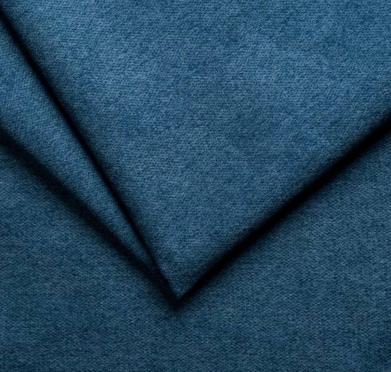 Letto un posto contenitore blu 100x220cm in metallo - Bruino