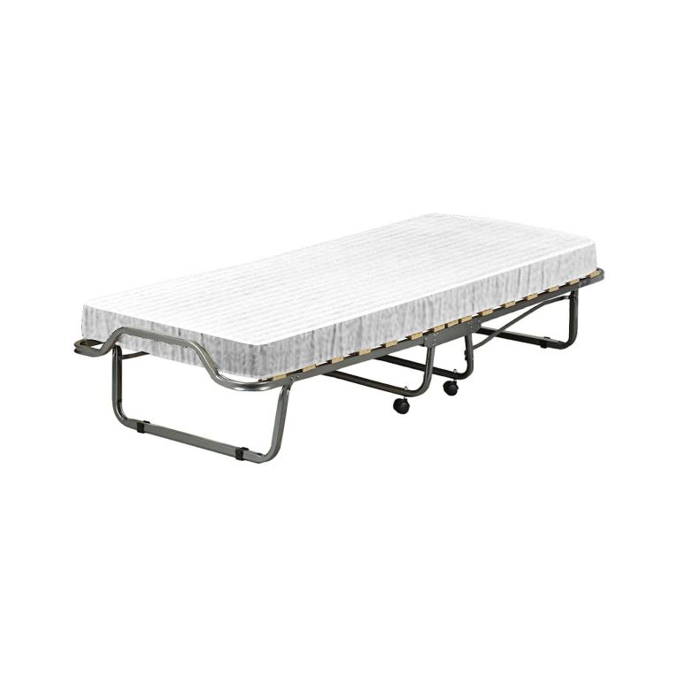 Letto una piazza pieghevole 200x80cm bianco - Banzi
