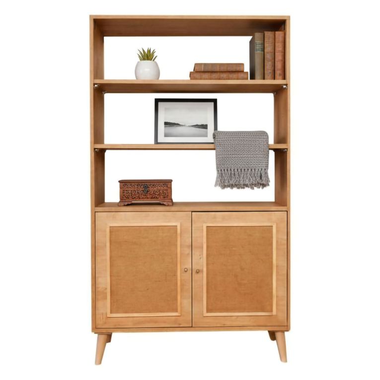 Libreria 2 ante quercia 90x110h cm - Suva