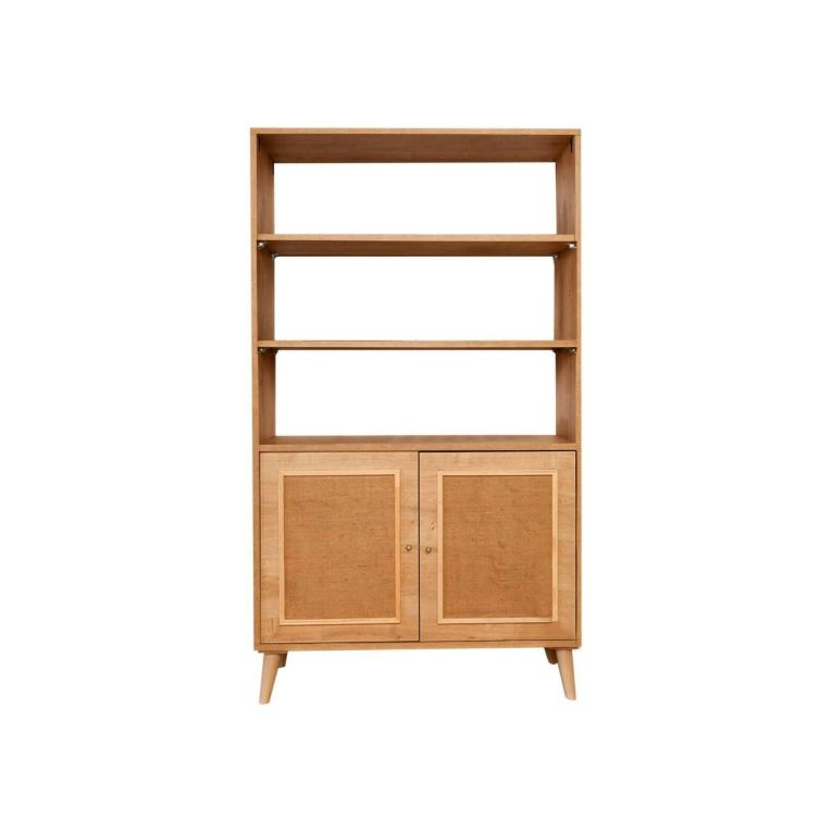 Libreria 2 ante quercia 90x110h cm - Suva