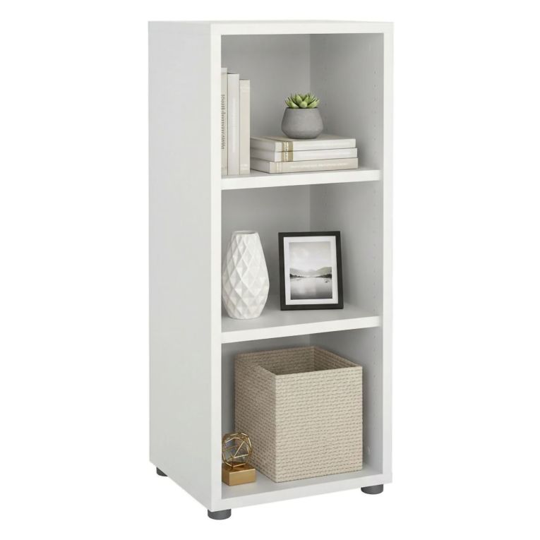 Libreria 2 ripiani bianca 47x113h cm - Minsk