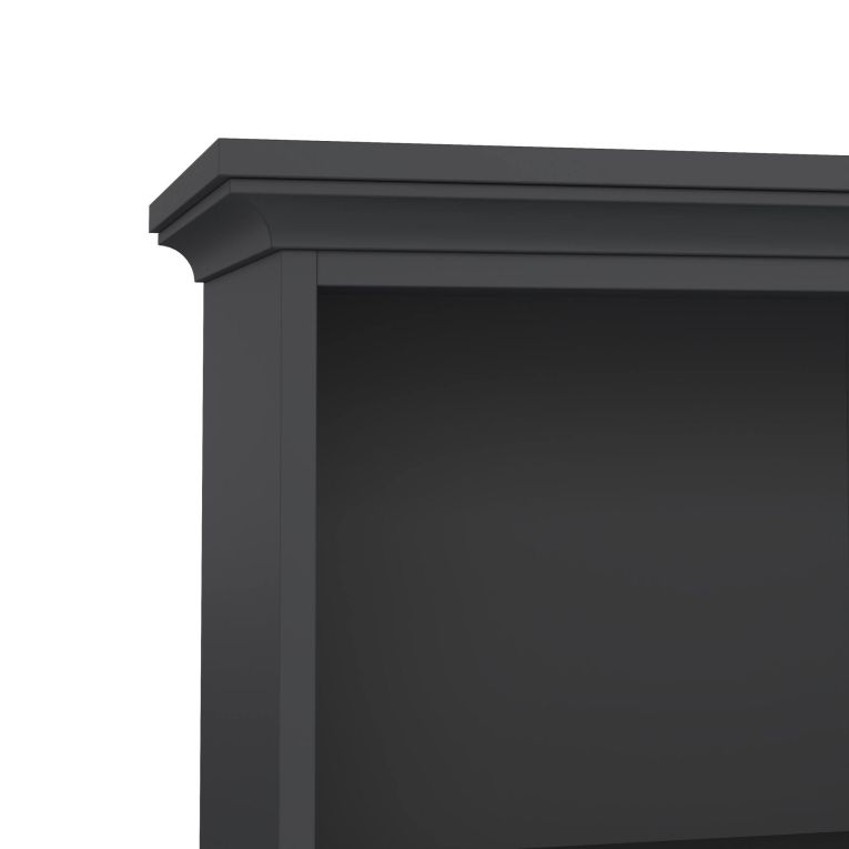 Libreria 5 ripiani grigia 96x125h cm - Liguria